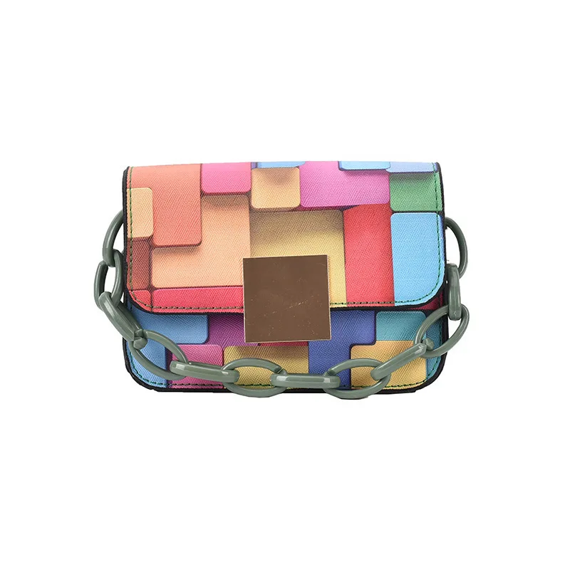 

2021 Plastic chain women handbag fashion lady handbag Women Crossbody bag, Picture