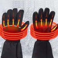 

2019 trendy design new safety gloves fingerless glove waterproof heated sice hockey gloves For Men Woman Winter Warmer Outside