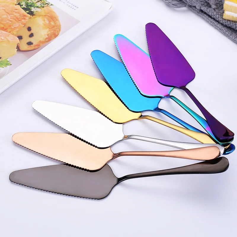 

Cake Tools Pizza Shovel Kitchen Accessories Aconitum Handle Baking Utensils Stainless Steel Cake Spatula