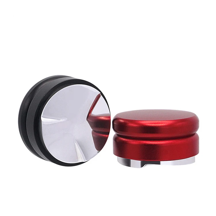 

304 Stainless Steel  Three Angle Slope Macaron Coffee Tamper, Multicolor