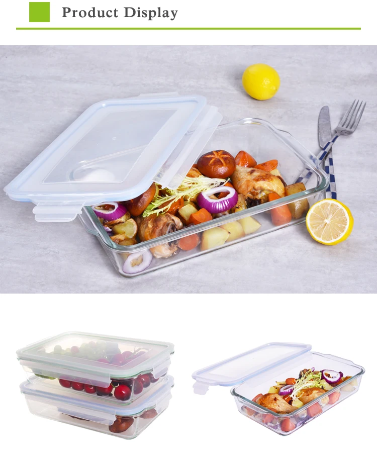 Munctional Glass Casserole Dishes Oven Safe Glass Dinner Plates