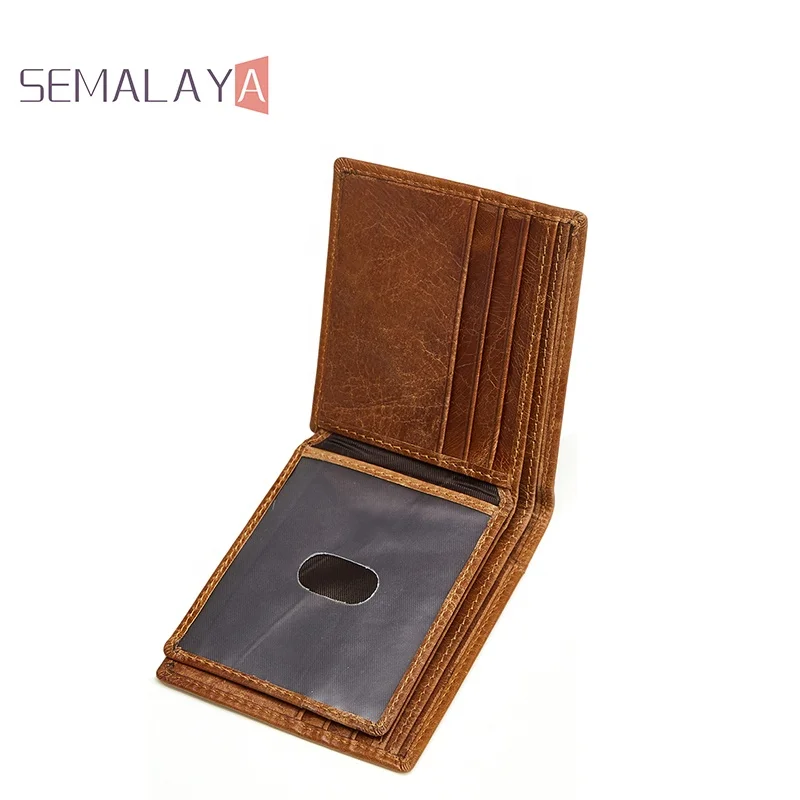 

In stock high quality men wallets leather fashion casual styles, Coffee