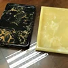 Translucent Faux Black Alabaster Sheet Stone Solid Surface Tea Tray Cut-To-Size Design Interior Counter Tops Decors