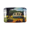 Camping Use Melamine Serving Tray With Handles
