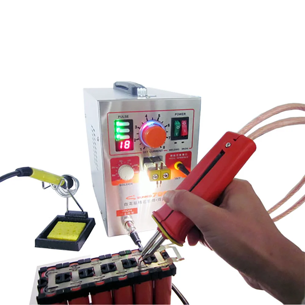 110v 3 In 1 Electronic Spot Welder Machine For Lithium Battery S709ad