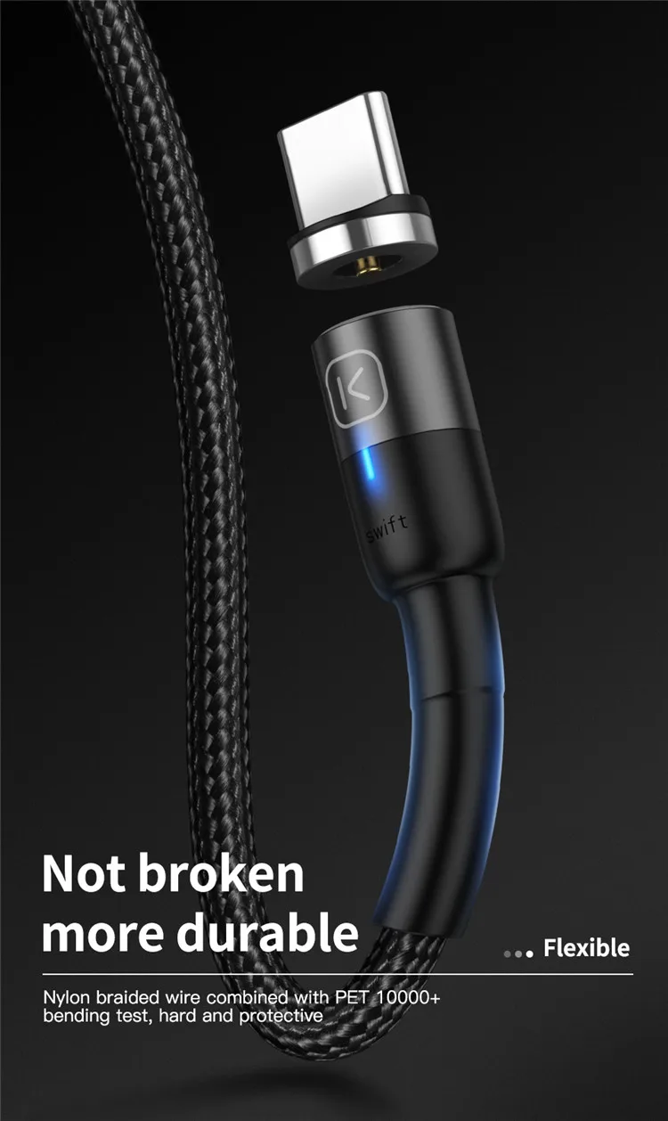 3 in 1 cable magnetic