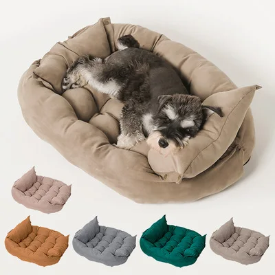 

wholesale washable durable pet house Different Size Pet Bed High Quality cat Bed Soft Comfortable Warm Luxury dog Bed