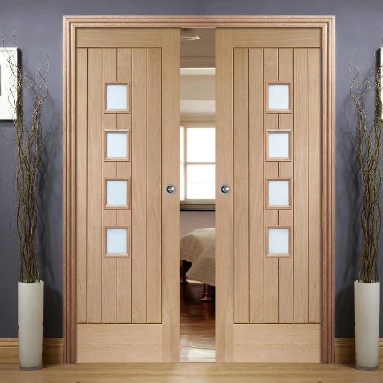 Hswps11 Exterior Pocket Doors Design Interior Solid Wooden Glass