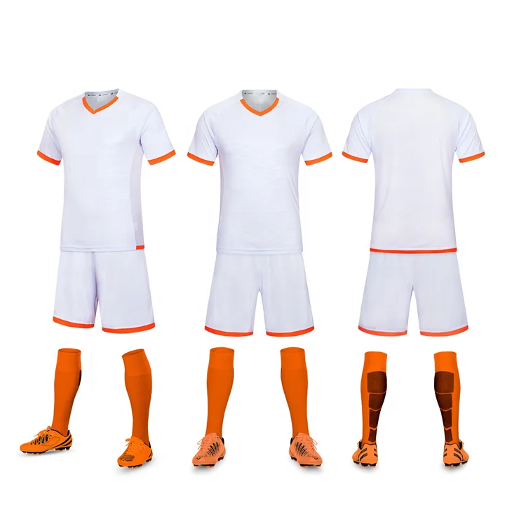 

Manufacture New Design Adult Sport Jersey Shirt Men Football Jersey and Shorts, Any colors can be made