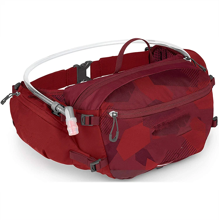 

Waterproof Nylon waist bag Lightweight Bike Hydration Pack Outdoor hiking camping sport Fanny Pack, Assorted