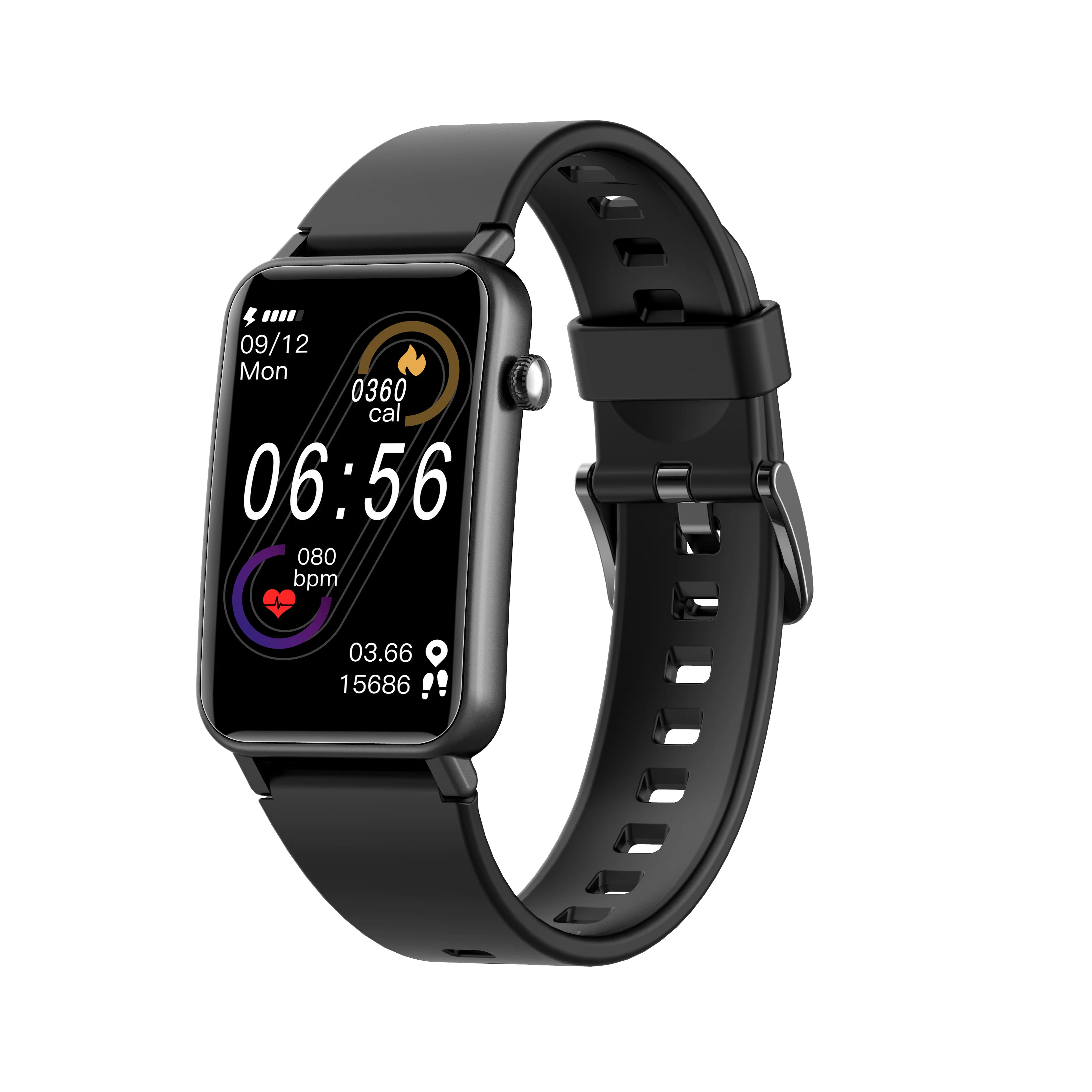 

ZX17 Smartwatch New Arrivals Curved Screen 1.54 Inch Large HD Screen Display Weather Forcast Smartwatch