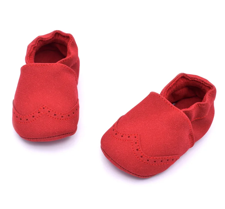 New Abrasive Leather Babyshoes One Pair Sell Cute 01 Year Old Soft
