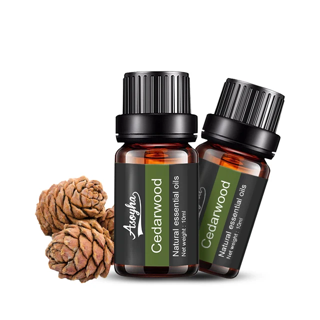 

Wholesale Manufacturer Custom Logo Natural Massage Oil 100% Pure Organic Cedarwood Essential Oils For Body Skin Moisturizing