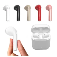 

Hot Sale Earphone Color Headphone Ear Bud I7s Cheap Wireless Earbud Bluetooths