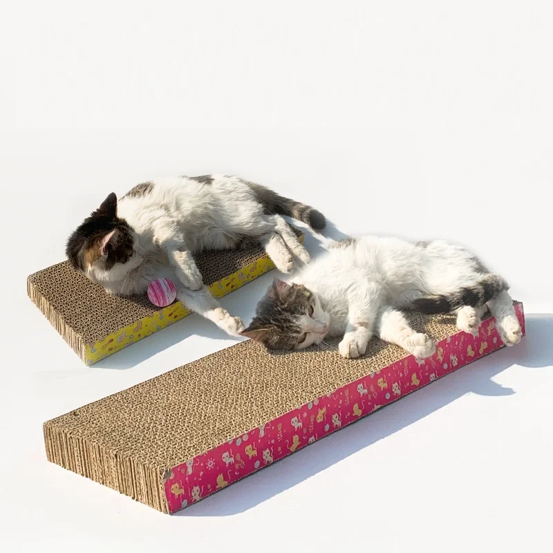 

Cat claw board corrugated paper claw cat toys pet supplies mint powder manufacturers direct, Picture showed