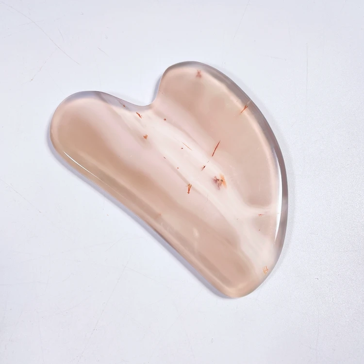 

Best Seller Relax Face Body Leg Jade Massager Grey Agate Gua Sha Scraping Board