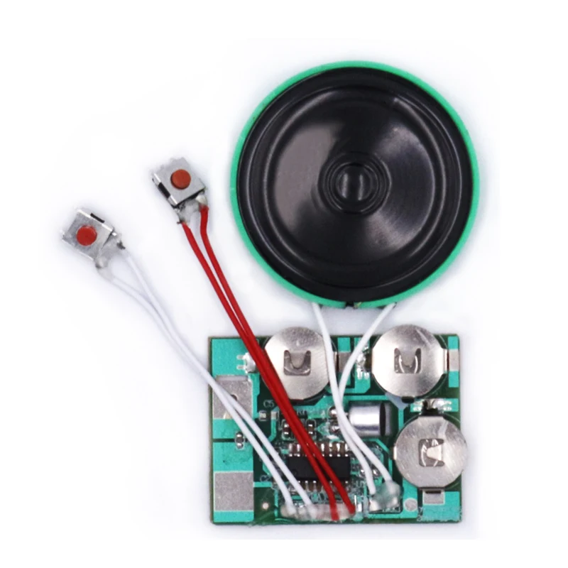 Oed&odm Push Button Toy Programmable Sd Sound Module With Microphone