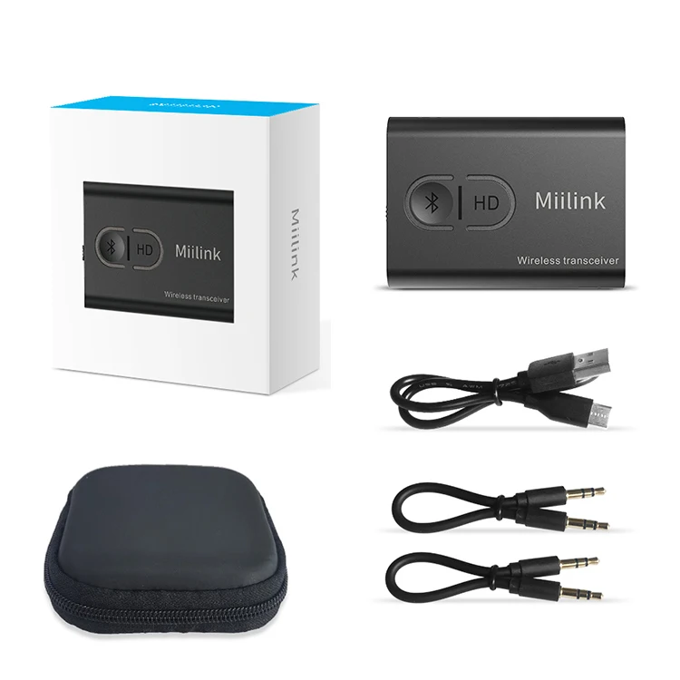 

Mini 2 en 1 TX&RX CSR8670 aptX HiFi BT 5.0 Adaptador Emeteur Recepteur Wireless Transmisor Receptor Blue tooth Aux