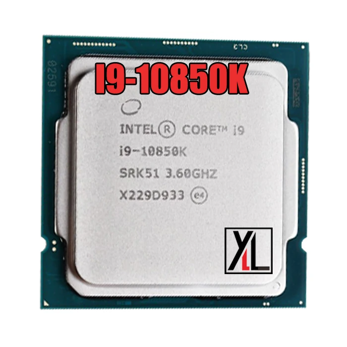 

Intel new Core i9 10th Gen i9-10850K Deca-core 3.60 GHz LGA 1200 20MB I9-10850K Processor