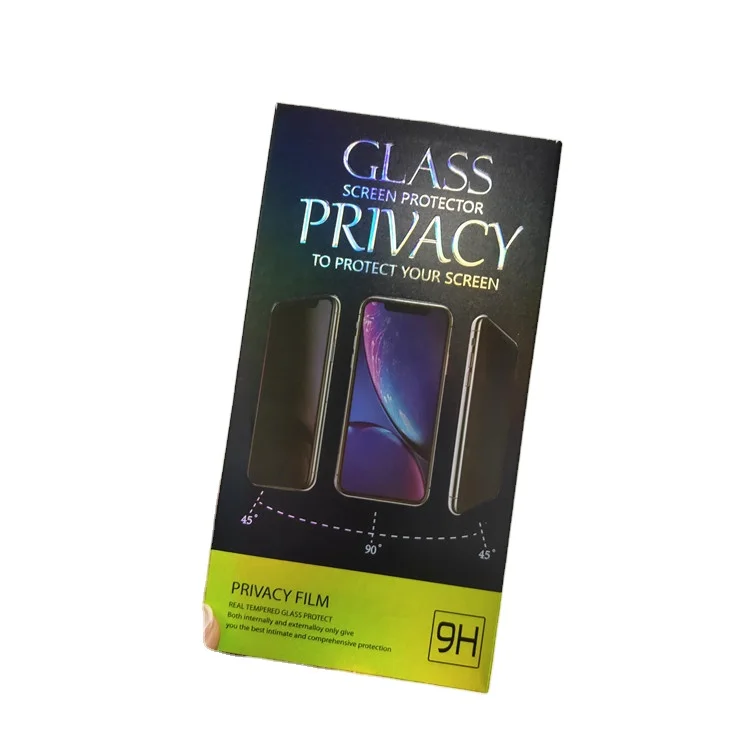 

Hot Sales High Clear 3D Anti-spy Tempered Glass For iPhone 11 12 Pro Max Xs Xr X 12mini For Samsung Privacy Screen Protector