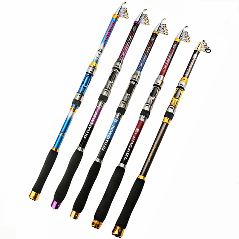 

So-Easy Carbon Guide Ring Rods Fishing cana de pescar Saltwater Telescopic Distance Throwing pancing olta taki Fishing Rod
