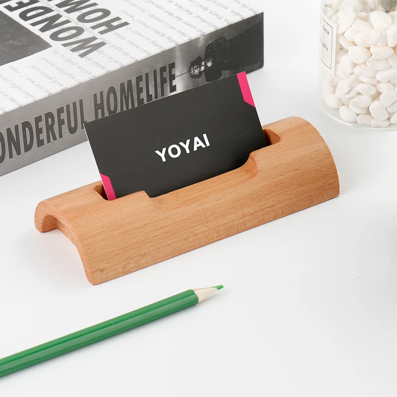 
Office Desktop Wooden Card Holder Wood Card Holder wooden business card holders 