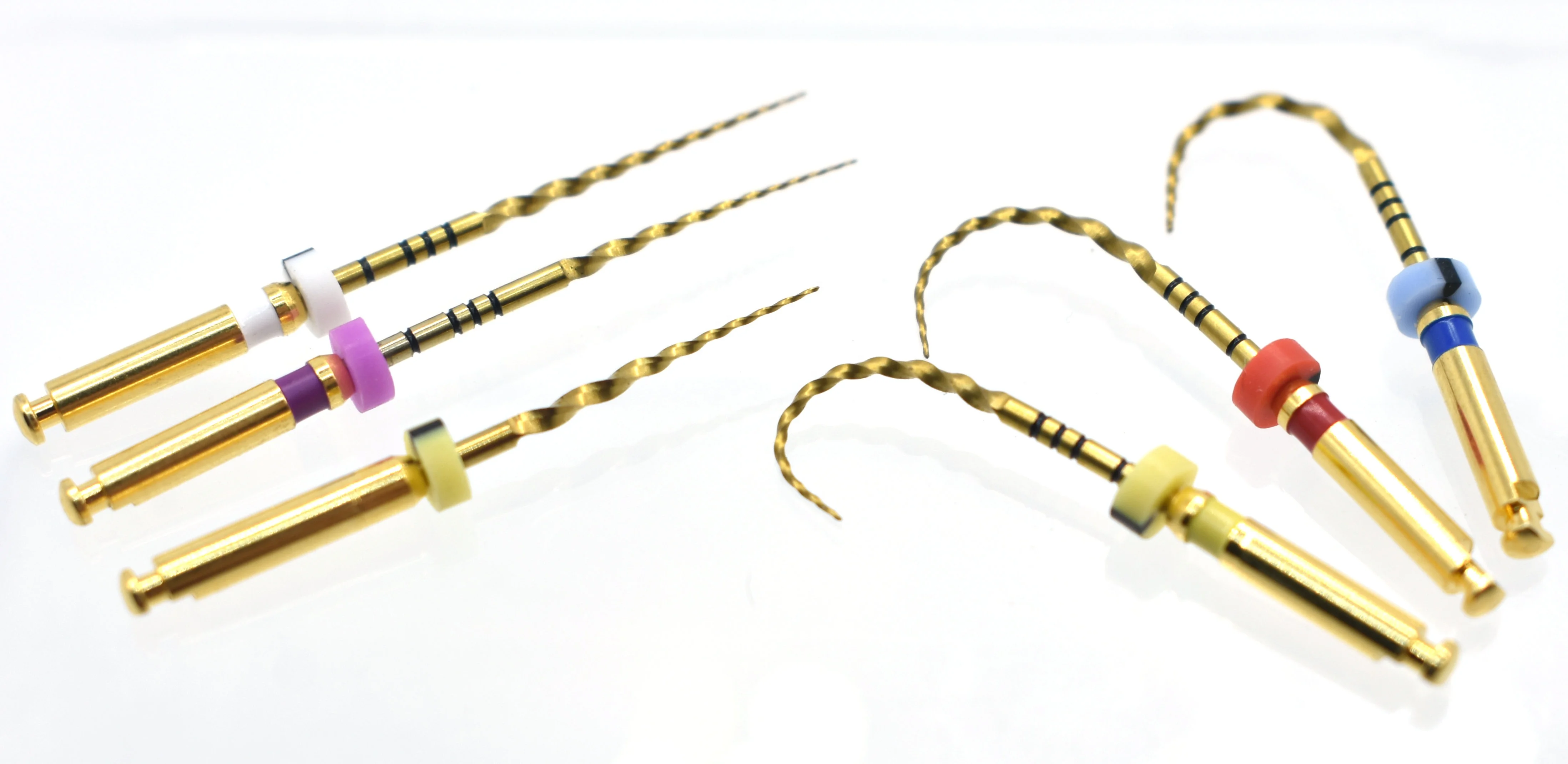 
Dental superfiles gold flexible files heat acticvation root canal files 25mm niti instrument SX-F3 dentistry tool instrument 