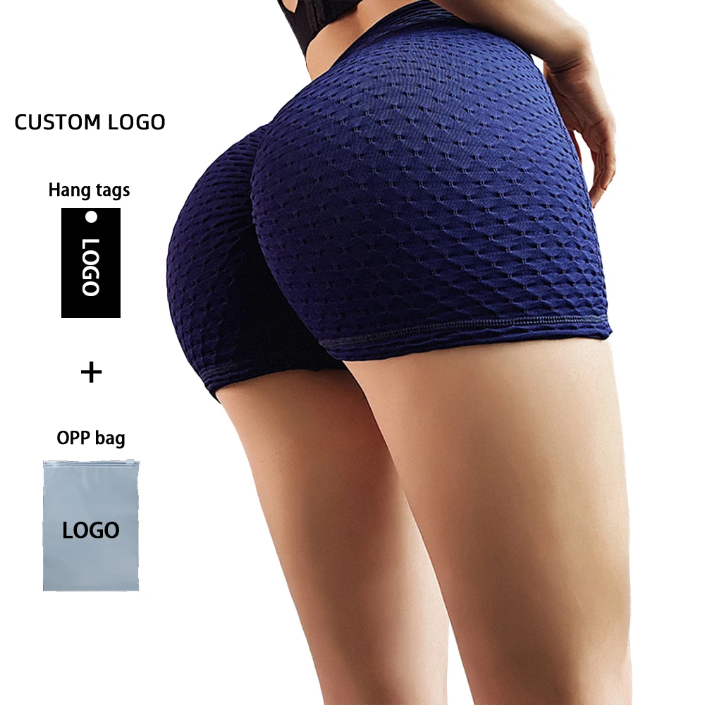 

Honey Peach Hip summer women running fitness yoga shorts leggings, Printed