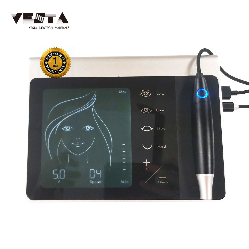 

PMU3 Vesta Pmu Microblading Chinese Wireless Machine 2021 Popular Factory Price Pmu Pigment needle, Gold