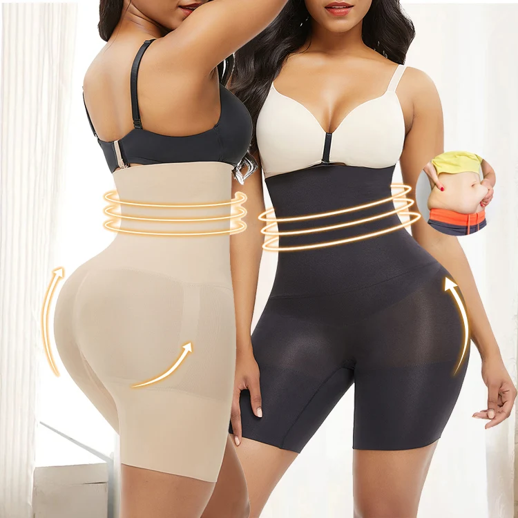 

Feelingirls Waist Tummy Control Seamless Elastic Plus Size Butt Lifter Shapewear For Women