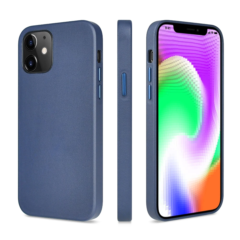 

New Arrivals High Quality Vintage Retro Slim Custom White Leather Case for iPhone 12 Pro Max Se 11 Pro 12 mini Case, Multi