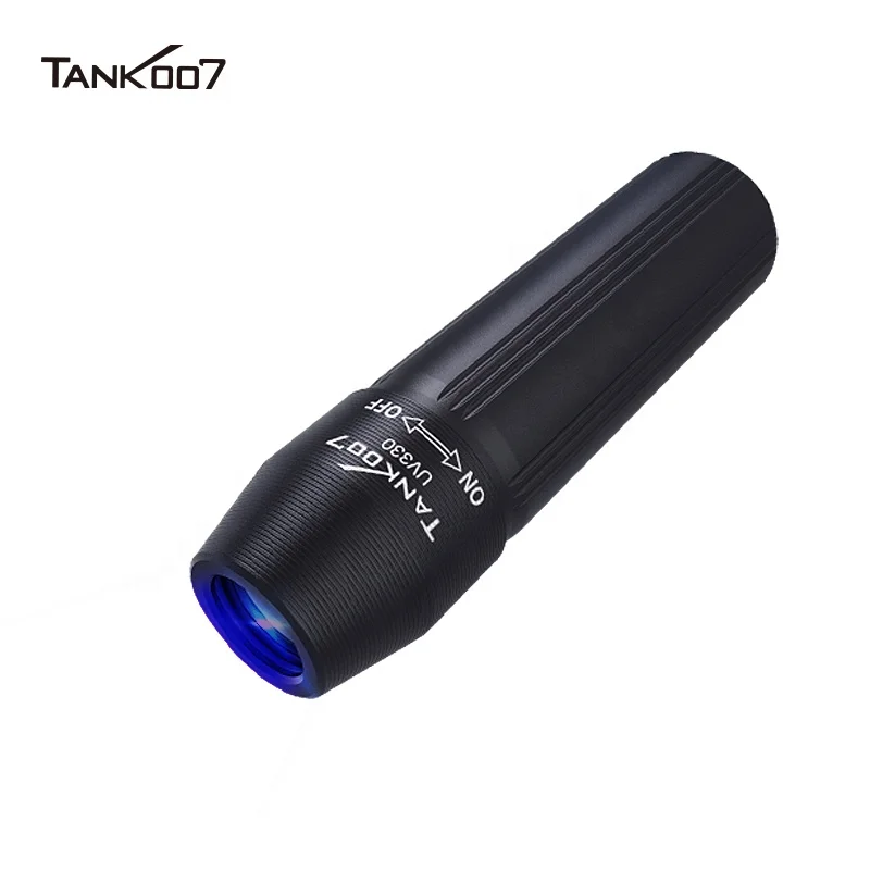 

Tank007 mini finger black light portable fluorescent blacklight small curing led uv ultraviolet lamp