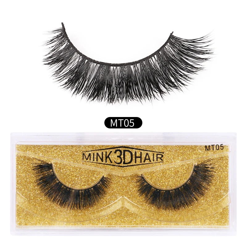 

Natural Fluffy Mink Eyelashes Custom Packaging Wholesale Mink Eyelashes