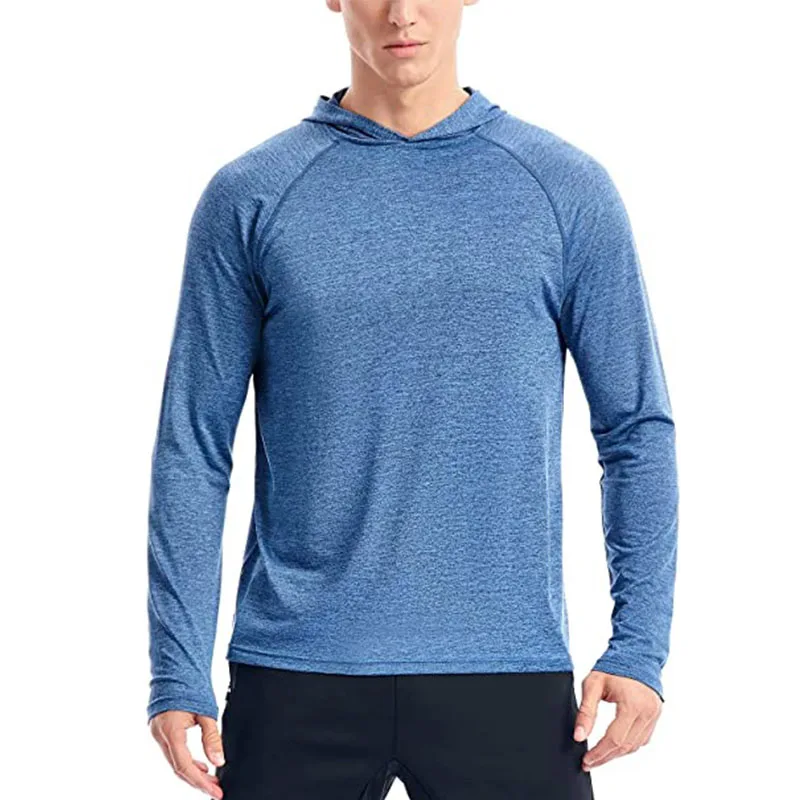 

Men's Lightweight Pullover Hoodie Hooded Jumper T Shirt Long Sleeve Workout Shirts