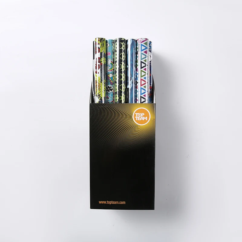 Printed Design Self Adhesive Plastic Book Cover Roll Book Covering