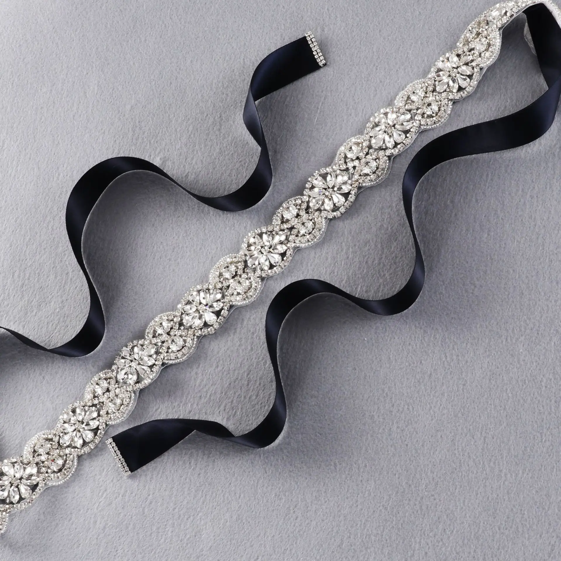 

Wedding Rhinestone Women Bridal Belt Bridesmaid Sash Crystal Wedding Belt for Dress