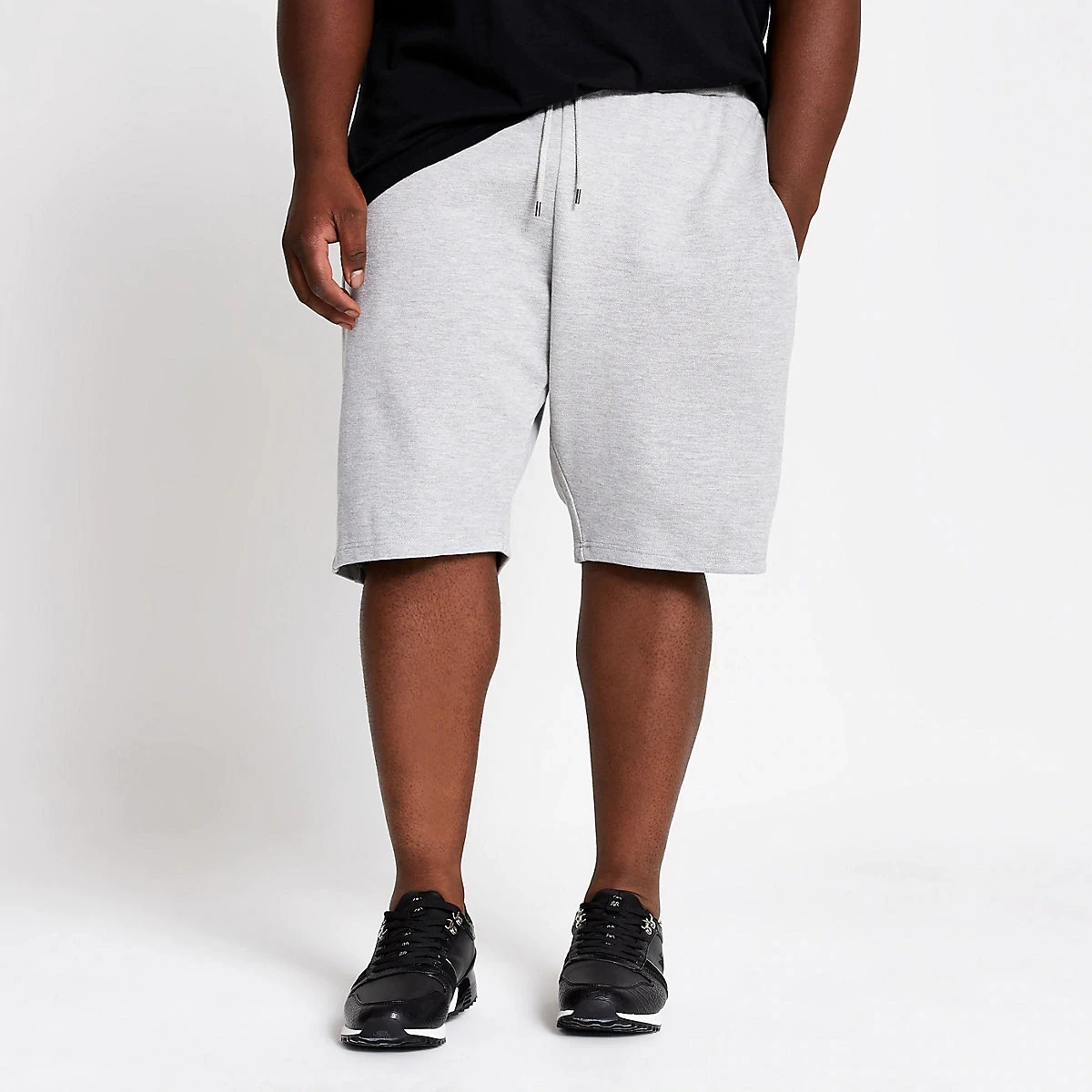 Pantaloncini Casual Uomo Grasso Pantaloncini Uomo Taglie Forti Pantaloncini  Jogger In Jersey Larghi E Alti Grigi - Buy Mens Grande E Grosso Pantaloncini,Più  Il Formato Pantaloncini,Uomini Jogger Shorts Product on Alibaba.com