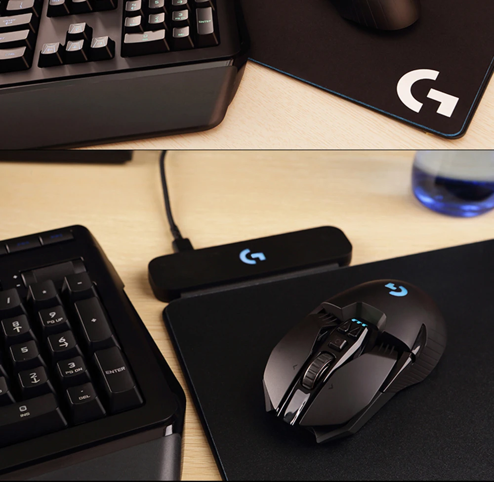 适用于g903/g703光速充电鼠标垫的罗技powerplay rgb无线充电鼠标垫