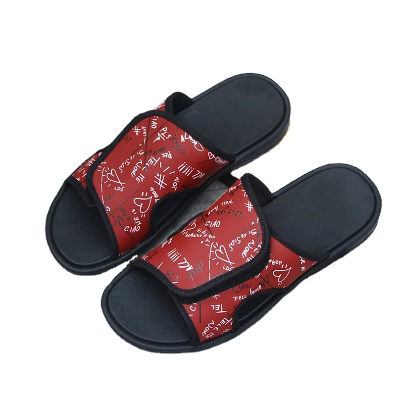 

Anti-slip Magic pants and sandals beach shoes durable Outdoor flip flop sandals sweat-absorb Men's slippers, Customized color
