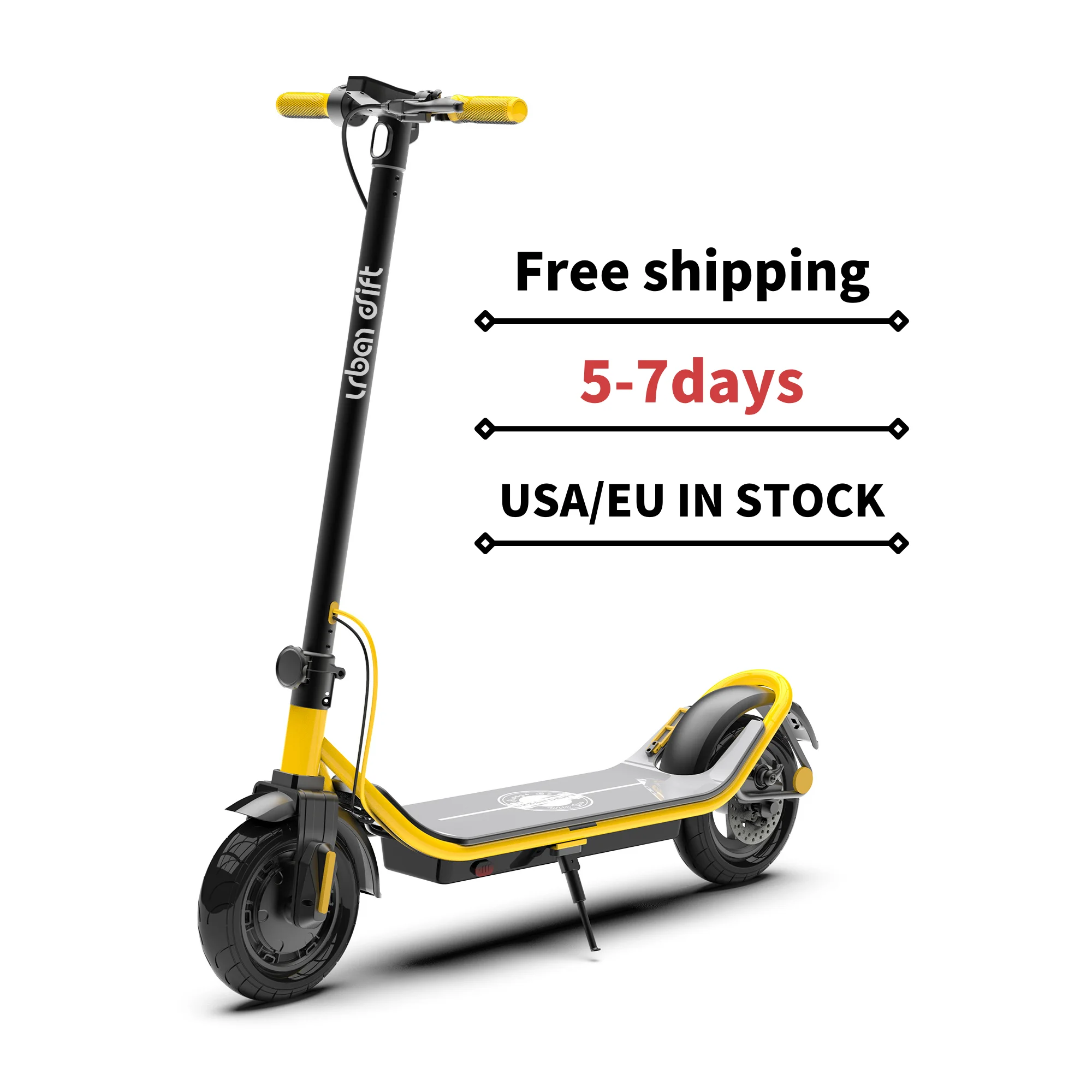 

High Quality scooter electric US stock free shipping Portable Safe Foldable 36V 350W 10inch Adult Folding Electric Scooter