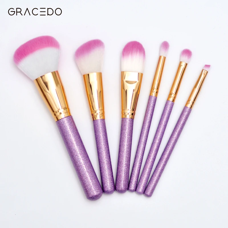 

2020 Makeup Brush Set 7pcs Premium High Quality Colorful Brushes Professional
