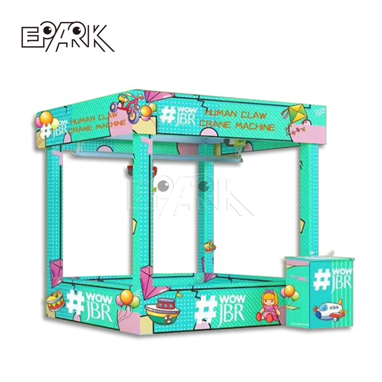 

Amusement Game Center Human Catch Soft Plush Toy Claw Crane Exciting Game Machine