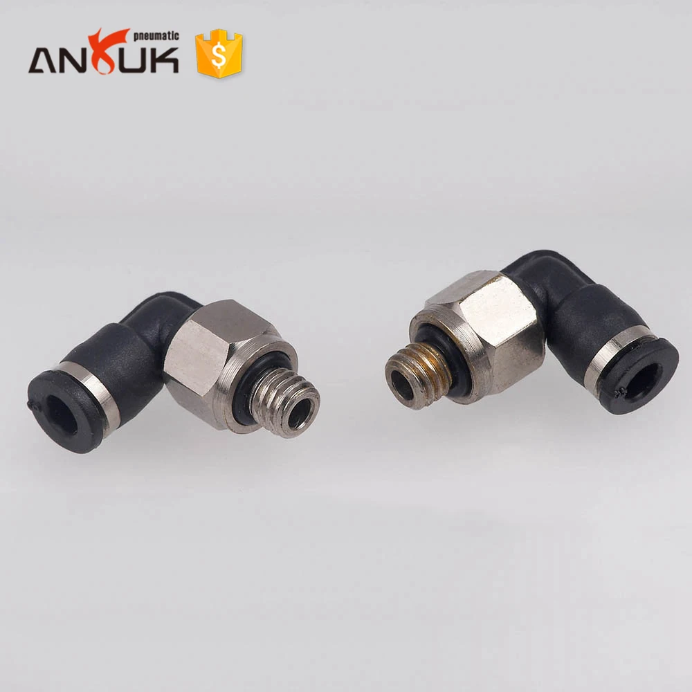 

push-in air metal fittings tube connector pneumatic fitting for pipe connect