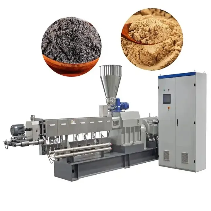 Best Price Twin Screw Nutrition Powder Making Machine Machinery Instant Porridge Nutrition Powder Production Line