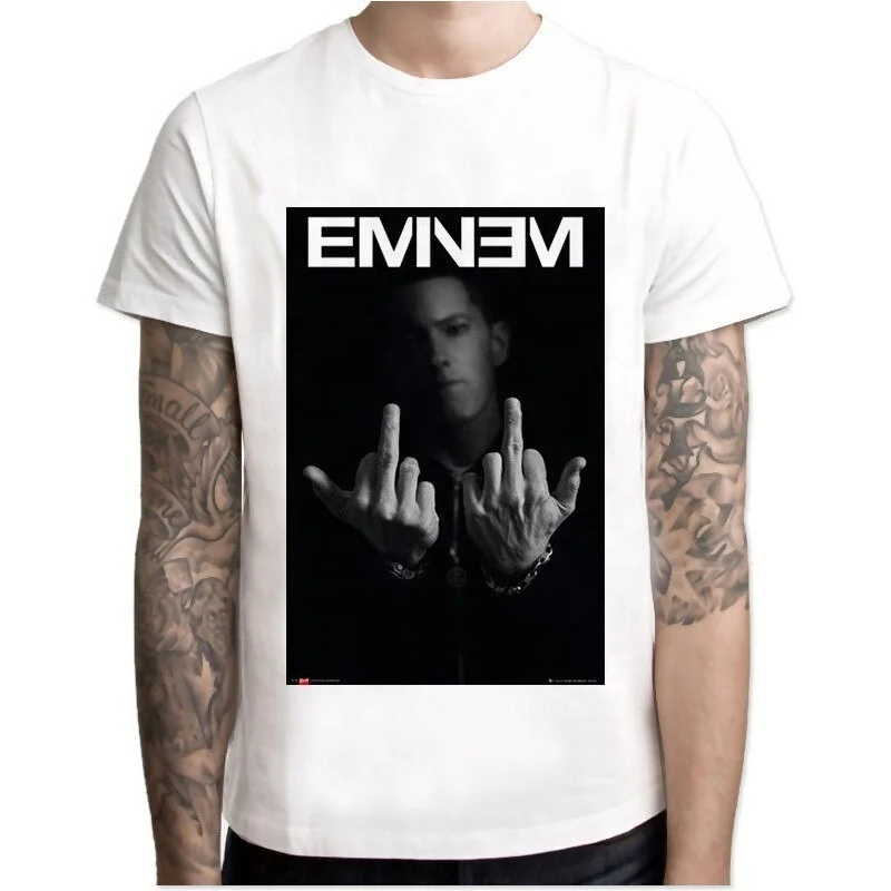 

Eminem T Shirt Men Hip Hop Cool T Shirts Makaveli Rapper Snoop Dogg Biggie Smalls J Cole Jay-z Savage Hip Hop Rap wholesale, Picture shows