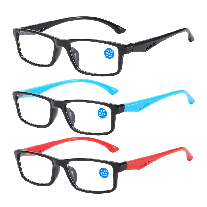 

Anti blue light Reading Glasses filter ray Men Women wholesale price plastic PC Blocking Prescription computer reader