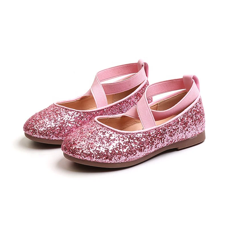 

Most popular pink prewalker toddler soft leather kids baby bling glitter girls dress shoes, Black/gold/pink as picture