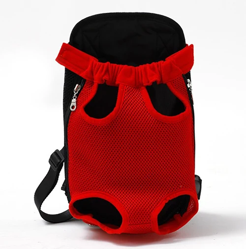 

Fashion Chest Portable Dog Poop Carrier Backpack Bag For Pet, Pink,black,blue,red