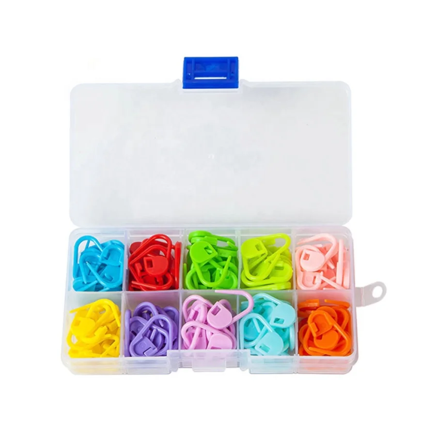 

wholesale 120 pcs plastic stitch marker crochet for knitting