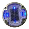 Horseshoe Raised Pavement Maker Solar Road Stud Garden Light Deck Dock LED Light Blue